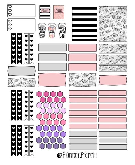 printables planner stickers