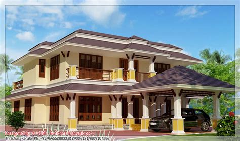 kerala home architecture design   sqft