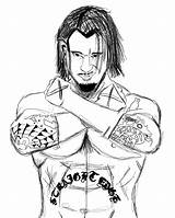 Coloring Punk Pages Cm Wwe Sketch Ambrose Dean Getdrawings Deviantart Getcolorings Popular sketch template