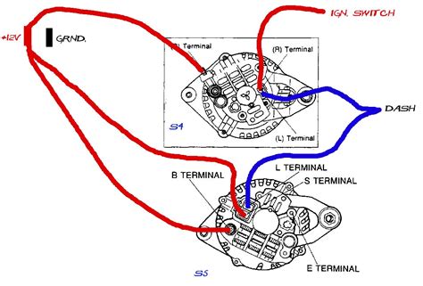 ford   alternator wiring diagram wiring diagram