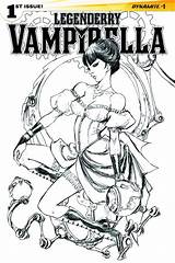 Vampirella Legenderry Dynamite Cover Benitez Entertainment Copy 1d Issue David Comicbookrealm Cabrera sketch template