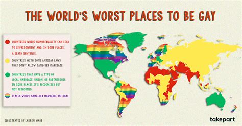 the world s worst places to be gay takepart