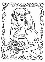 Prinsessen sketch template