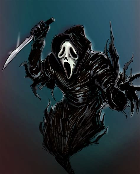 ghostface scream image  grimcrest  zerochan anime image board
