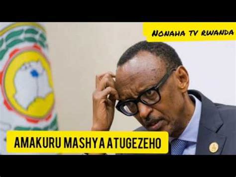amakuru mashya kumatora  burundi nonaha tv rwanda youtube
