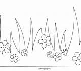Grass Coloring Pages Colouring Color Tree Green Print Getdrawings Trees Getcolorings sketch template