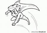 Coloring Pages Superhero Printable Popular sketch template