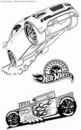 Wheels Hot Coloring Pages Car Drawing Getdrawings Print Timeless Miracle sketch template