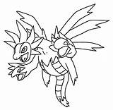 Hydreigon Pokemon Coloring Print Pages Game sketch template