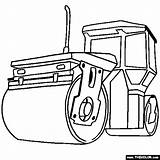 Roller Coloring Pages Steam Truck Asphalt Construction Trucks Drawing Clipart Color Vehicle Compactor Kids Online Colouring Road Thecolor Cars Print sketch template
