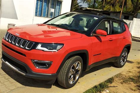 jeep compass limited  bookings open autocar india
