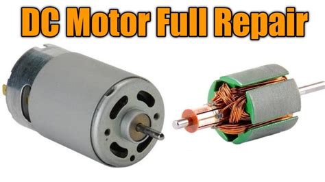 repair full dc motor repairing volt motor  working repair youtube