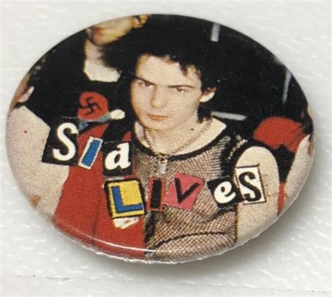 vintage sid vicious guitar music sex pistols rock n roll band pin