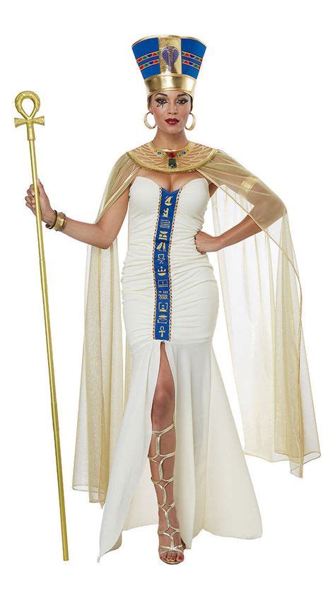 Women S Queen Of Egypt Neferti Egyptian Goddess Adult Halloween Costume