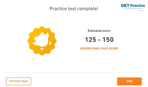 duolingo english test score chart