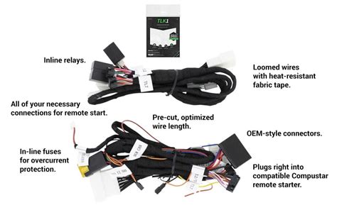 remote start  harnesses explained compustar