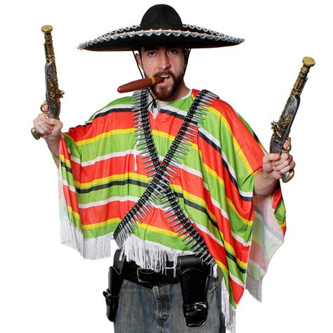 Mexican Gunslinger Bandit Costume I Love Fancy Dress