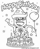 Birthday Minion Coloring Pages Happy Minions Party Drawing Kids Girls Cake Printable Celebration Card Activities Colouring Banana Color Big Candles sketch template