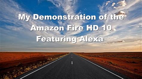 demonstration   amazon fire hd  youtube