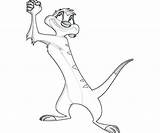 Timon Coloring Pages Lion King Pumbaa Getcolorings Getdrawings sketch template
