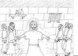 Jesus Coloring His Pages Resurrection Apostles Appeared Robin Great Others Many sketch template