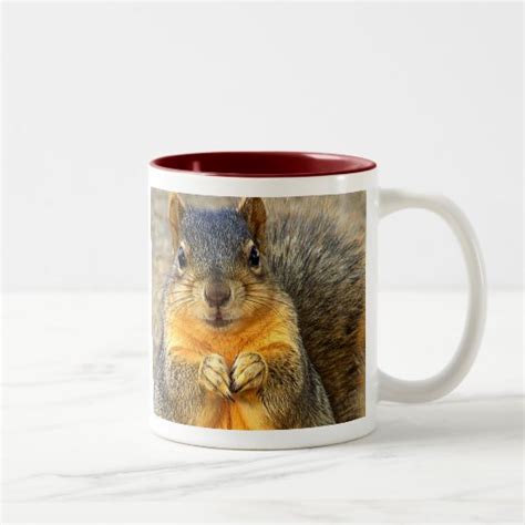 Love Squirrel Two Tone Coffee Mug