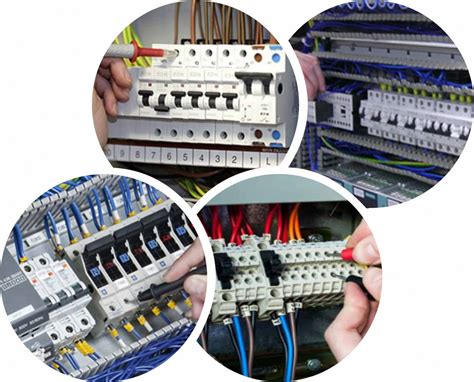wiring installation training  industrial switching elements edibon