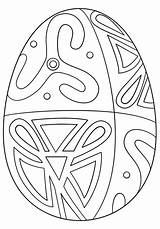 Osterei Pascua Paques Formen Coloriage Huevo Oeuf Ausmalbild Bunten Ostern Ausdrucken Wielkanocne Imprimer sketch template