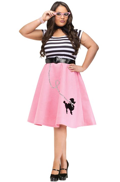 grease poodle 50 s dress plus size halloween costume ebay
