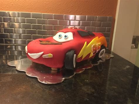 Howtocookthat Cakes Dessert And Chocolate 3d Lightning Mcqueen Cars