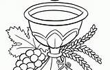 Communion Clipart First Holy Coloring Printable Pages Clip Library Popular Cliparts Boys Clipground Illustration sketch template