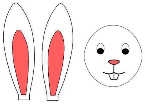 bunny face clip art clipart