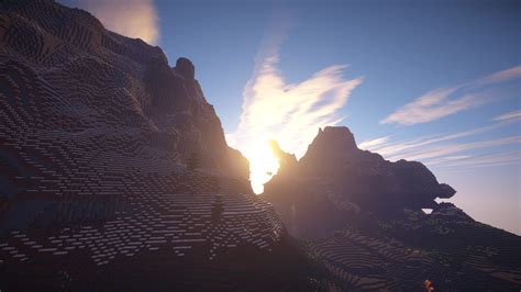 minecraft world background shaders