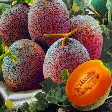 pcs super big sweet honey dew melon plants hami melon fruit plant