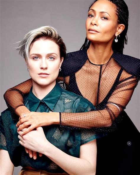 Nao [westworld] Evan Rachel Wood And Thandie Newton Photographed By