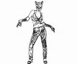 Coloring Catwoman Pages Dance Move Cat Outline Women Color Print Size Button Through Tocolor sketch template