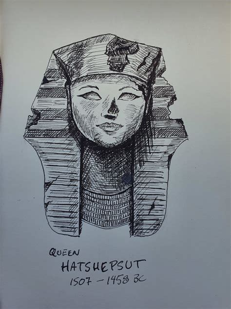 How To Draw Queen Hatshepsut How To Images Collection