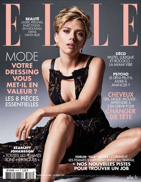 Scarlett Johansson Elle Magazine France March 2017 Issue