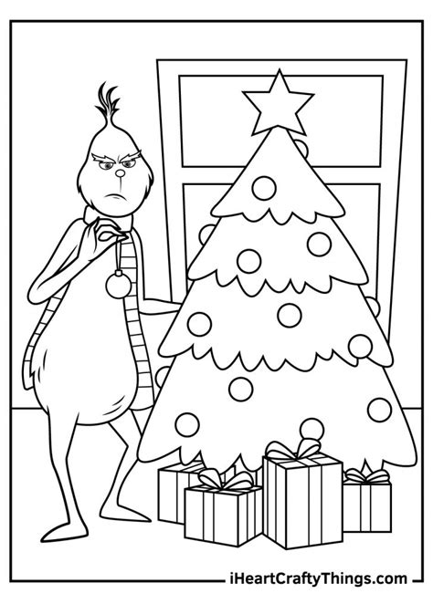 grinch coloring pages   printables