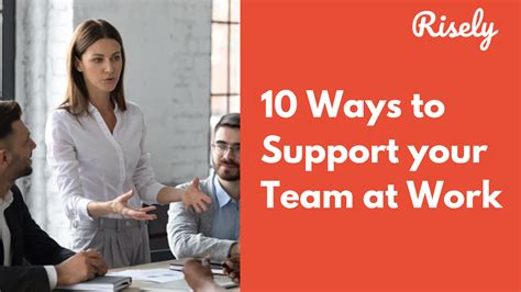 ways  support  team  work risely