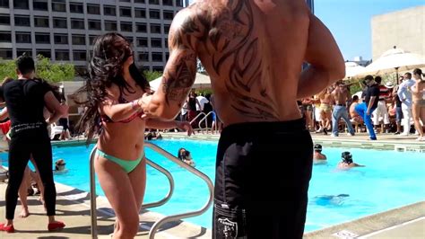sexy pool party at la salsa congress 2014 youtube
