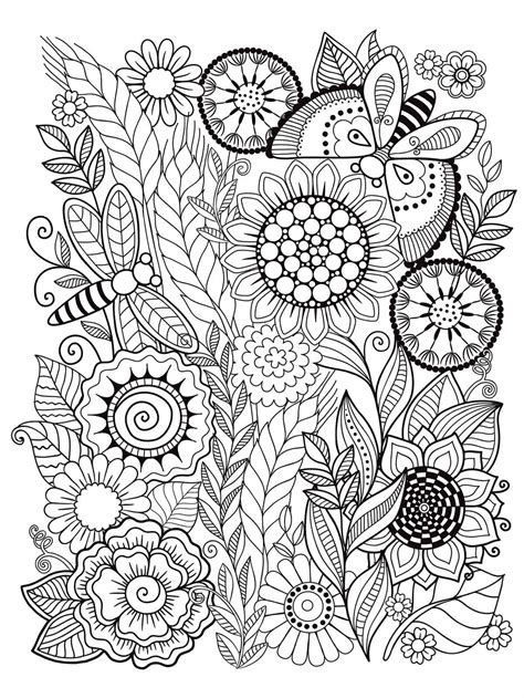 mindfulness coloring pages  printable coloring pages  kids