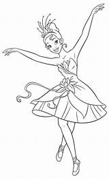 Danseuse Coloriage Ballerina Tiana Ballerine Disney Dessin Ausmalbilder Imprimer Balerina Ballet Colorings Dance раскраска принцессы Stampare Owl Renata балерина Raskrasil sketch template