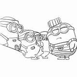 Minions Coloring Pages Minion Jail Stuart Toddler Cute Momjunction Articles sketch template