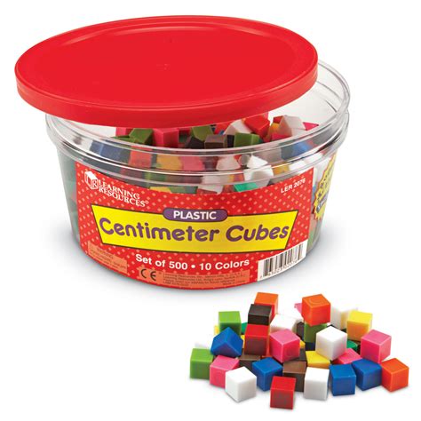 learning resources centimeter cubes set
