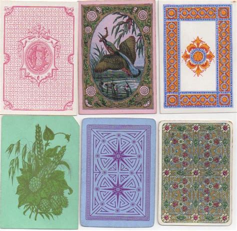 examples    interesting  designs playing cards