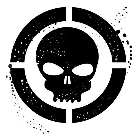 grunge skull symbol eps  vector  axisco