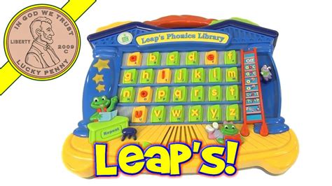 leapfrog leap s phonics library educational electronic game 2003 youtube