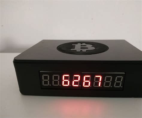 simple bitcoin ticker  steps instructables