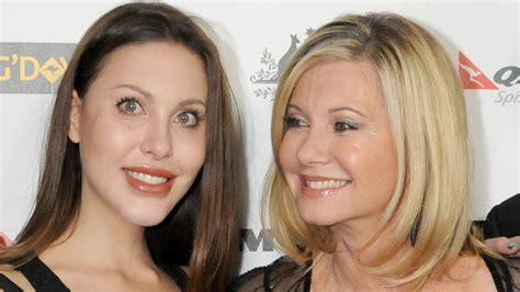 Olivia Newton John Daughter Before And After Olivia Newton John S Daughter I Ll Look For A